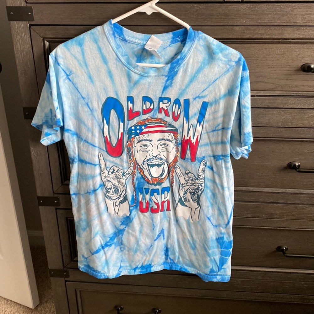 Mens Old Row Post Malone T-Shirt